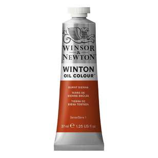 WN Winton Oil Paint Burnt Sienna 37 mL