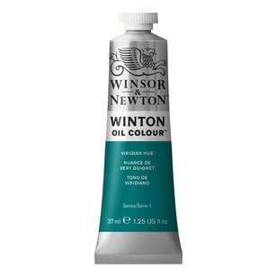 WN Winton Oil Paint Viridian 37 mL