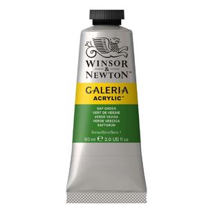 Winsor & Newton Galleria Series 1 Acrylic Paint Sap Green 60 mL