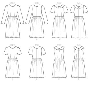 Simplicity Pattern S8946 Misses' Dresses 14 - 22