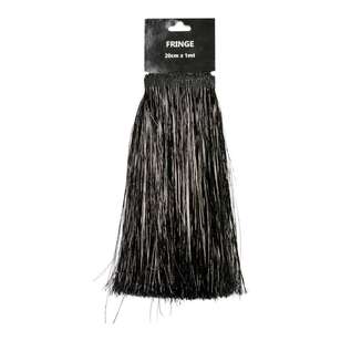 Tinsel Fringe Silver & Multicoloured 20 cm x 1 m