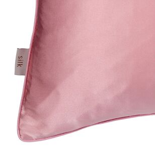 KOO Elite Mulberry Silk/Satin Standard Pillowcase Rose