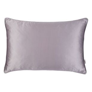 KOO Elite Mulberry Silk/Satin Standard Pillowcase Silver