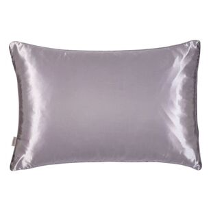 KOO Elite Mulberry Silk/Satin Standard Pillowcase Silver