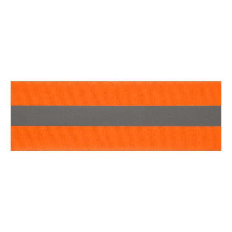 Simplicity Reflective Stripe Trim Orange 50 mm