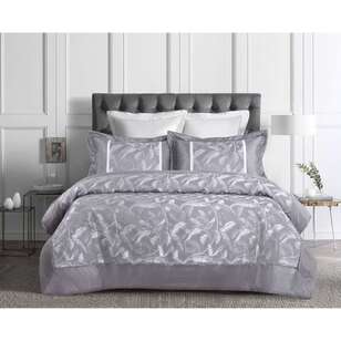 Belmondo Cali Jacquard Comforter Set Silver