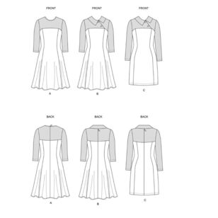 Butterick Pattern B6707 Misses'/Women's Dress 8 - 16