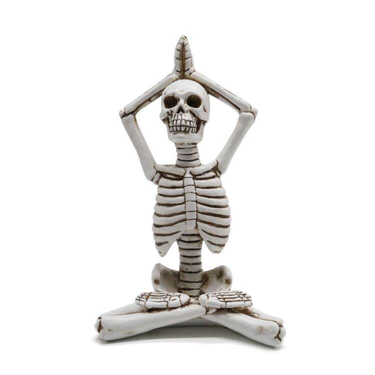 Spooky Hollow Yoga Skeleton