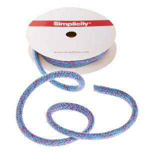 Simplicity Shoelace Cord Blue 6.3 mm