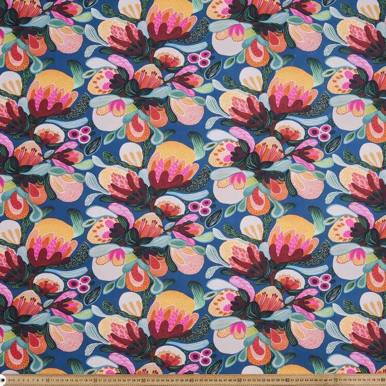 Kirsten Katz Weatherproof Bush Flora Fabric Multicoloured