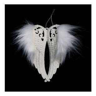 Jolly & Joy Angel Wings 2 Pack White