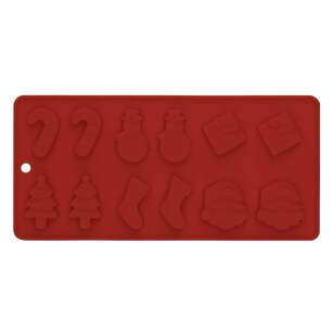 Jolly & Joy Silicone Chocolate Mould Red