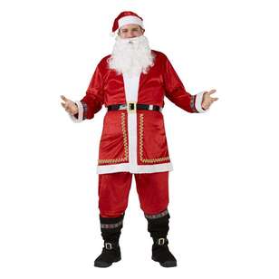 Jolly & Joy Santa Claus Adult Costume Red