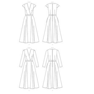 Vogue Sewing Pattern V1672 Misses' Dresses White 6 - 14