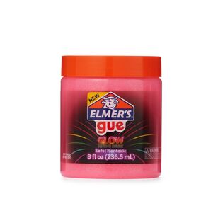 Elmer's Premade Slime Gue Glitter Pink 8 oz