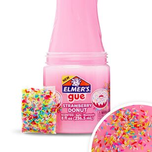 Elmer's Premade Slime Gue Strawberry Donut 8 oz