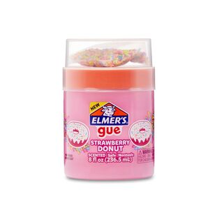 Elmer's Premade Slime Gue Strawberry Donut 8 oz