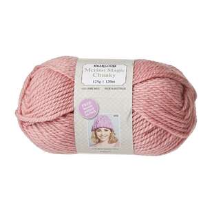 Heirloom Merino Magic Chunky Yarn Peony 125 g