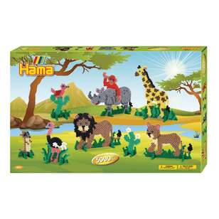 Hama Safari Small Boxed Gift Set Multicoloured