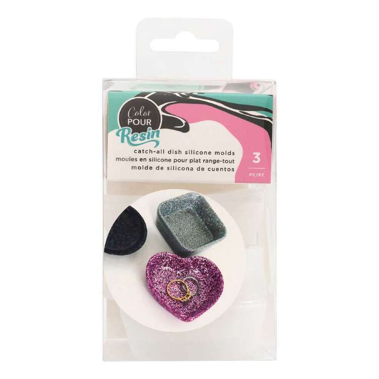 American Crafts Color Pour Resin Silicone Mold Maker- : .co