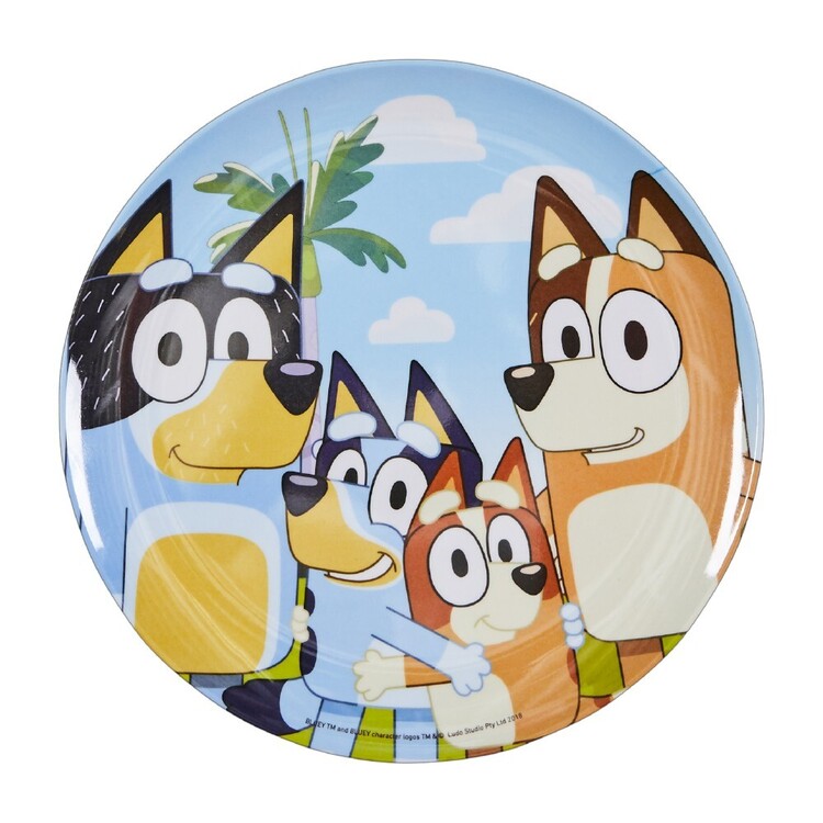 Bluey Melamine Plate