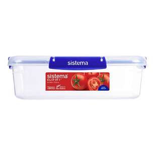 Sistema Klip It Plus 2.2L Rectangle Container Clear