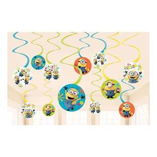 Amscan Despicable Me 3 Swirl Value Pack Multicoloured