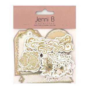 Jenni B Wedding Die Cuts Gold