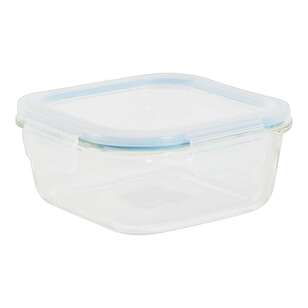 Wiltshire 800 mL Square Glass Container Clear 800 mL