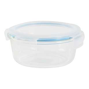 Wiltshire 600 mL Glass Round Container Clear 600 mL