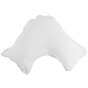 Logan & Mason 300 Thread Count V Shaped Pillowcase White