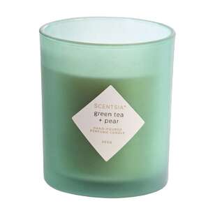 Scentsia Green Tea & Pear Candle With Cork Lid Green Tea & Pear 300 g