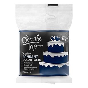 Over The Top Premium Fondant Navy Blue 250 gm