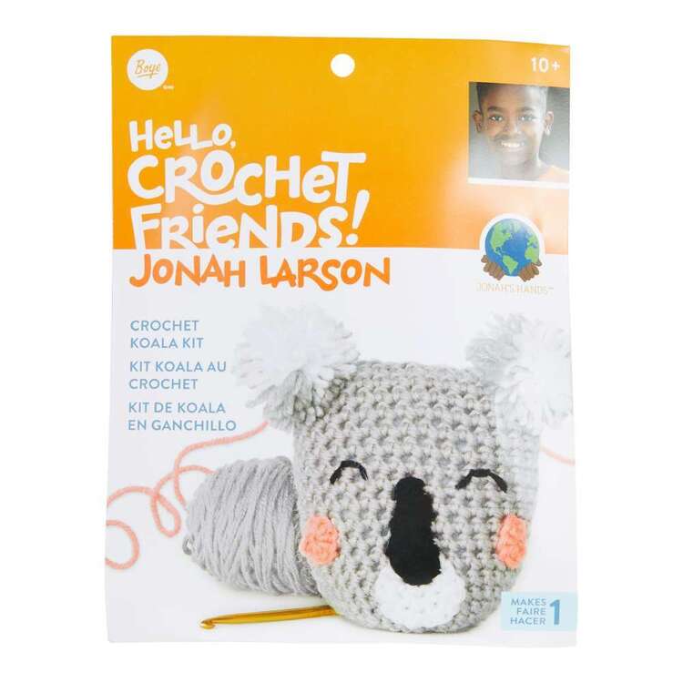 Jonah Larson's Koala Crochet Kit Friend Kit Koala