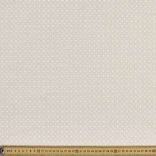 Candylane Spot Blender Fabric Ivory 112 cm