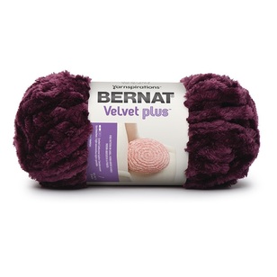 Bernat Velvet Plus 300 g Yarn 56007 Burgundy Plum 300 g