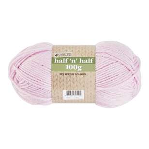 4 Seasons Half N Half 100g Yarn Soft Pink