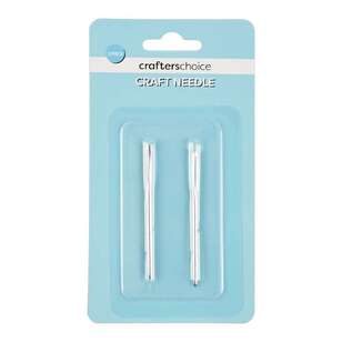 Crafters Choice 2 Pack Craft Needle Grey 7 cm