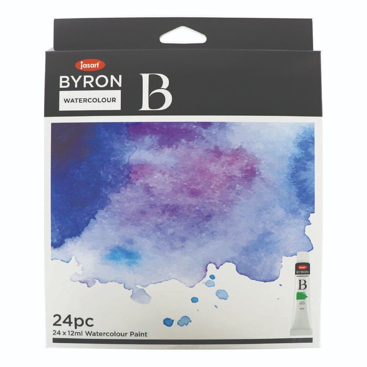 Reeves Watercolor Sets, 24-Color 12ml Set