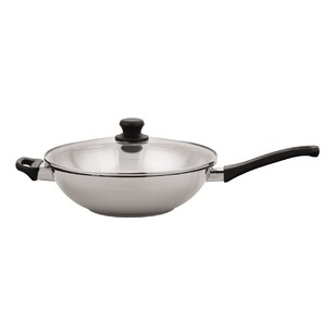 Scanpan 32 cm Wok With Lid Stainless Steel 32 cm