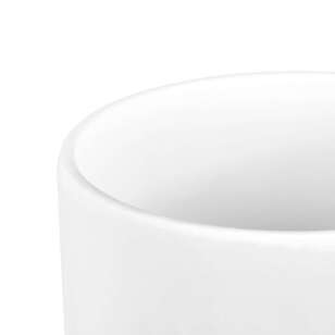 Ceramic 23 cm Planter Pot White 23 x 23 cm