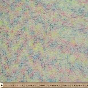 Party Time Tie Dye 145 cm Faux Fur Fabric Pink, Yellow & Blue 145 cm