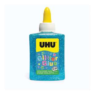 UHU Glitter Glue Bottle Pink 90 g