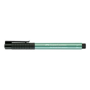 Faber Castell Pitt Artist Metallic Green Pen 294 Green 1.5 mm