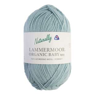 Naturally Lammermoor Organic 4 Ply 50 G Yarn Green 50 g