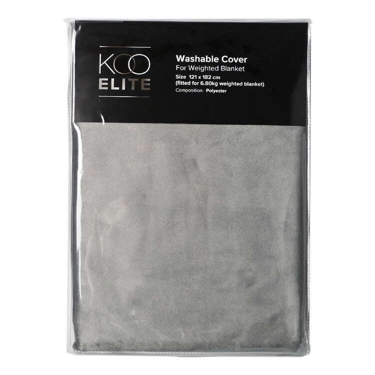 KOO Elite Weighted Blanket Cover Charcoal