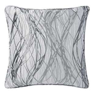 Caprice Strand Cushion Cover  Silver 45 x 45 cm