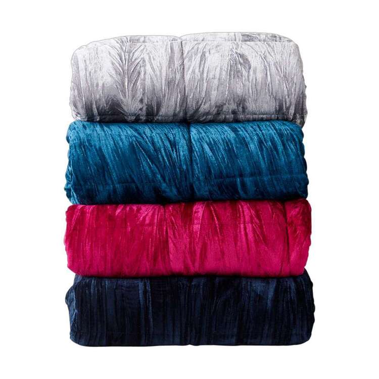 KOO Crushed Velvet Blanket