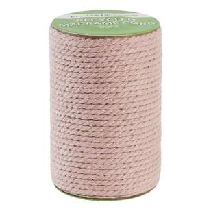 Crafters Choice Recycled Macrame Cord Dusty Rose 50 m