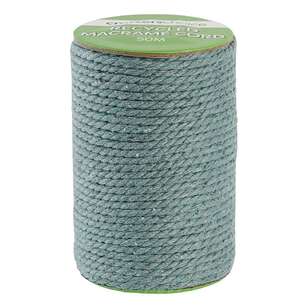 Crafters Choice Recycled Macrame Cord Sage 50 m